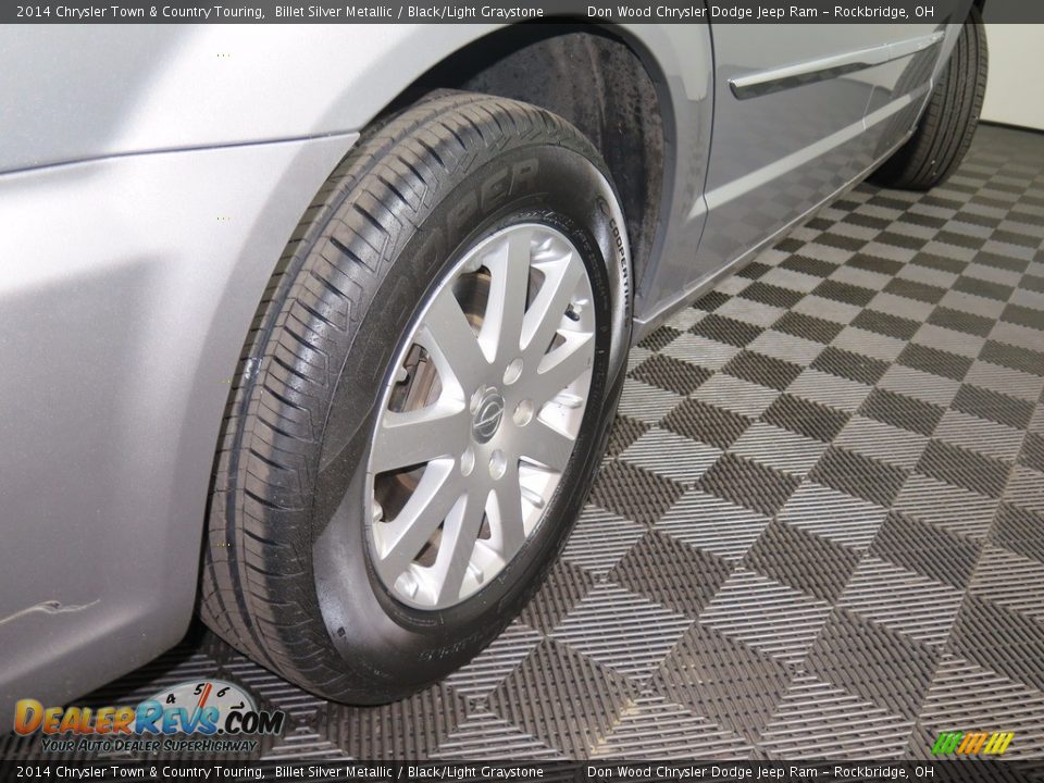 2014 Chrysler Town & Country Touring Billet Silver Metallic / Black/Light Graystone Photo #19