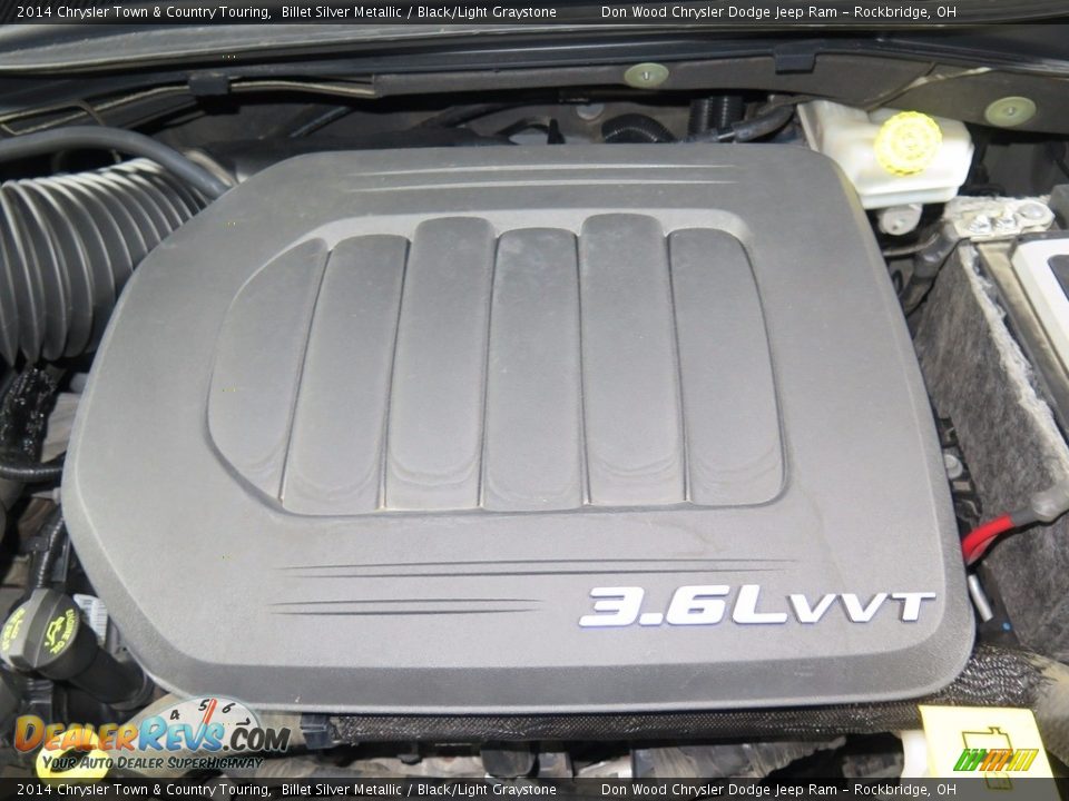2014 Chrysler Town & Country Touring Billet Silver Metallic / Black/Light Graystone Photo #22
