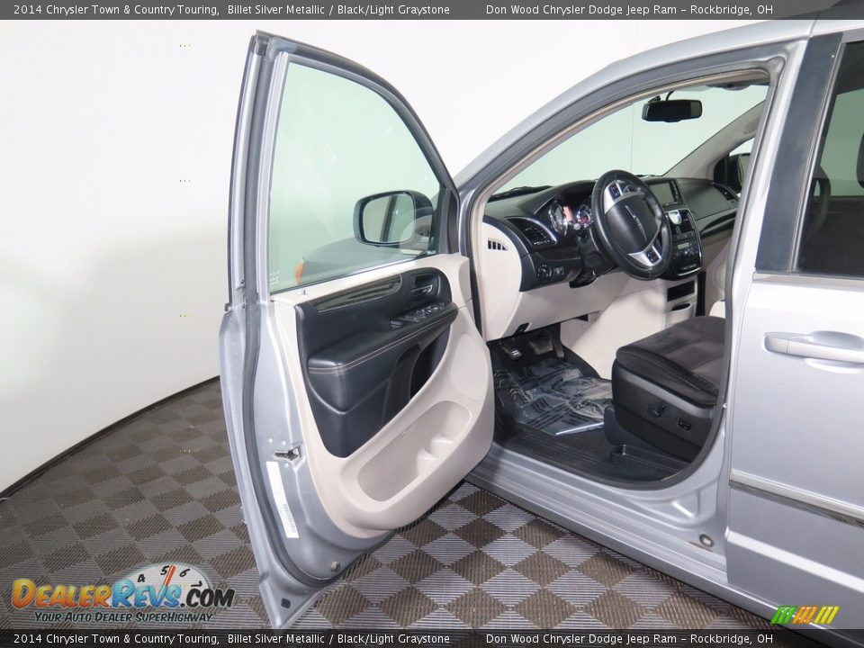 2014 Chrysler Town & Country Touring Billet Silver Metallic / Black/Light Graystone Photo #23