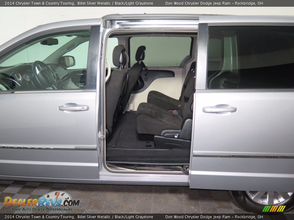 2014 Chrysler Town & Country Touring Billet Silver Metallic / Black/Light Graystone Photo #24