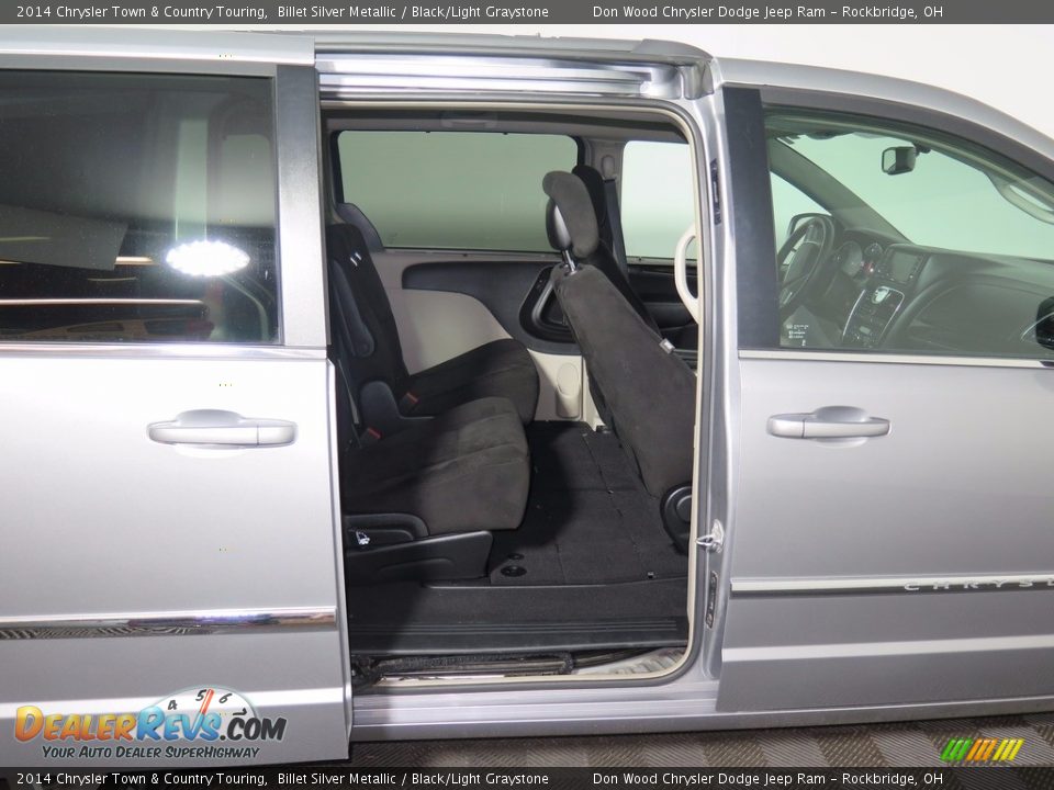 2014 Chrysler Town & Country Touring Billet Silver Metallic / Black/Light Graystone Photo #25