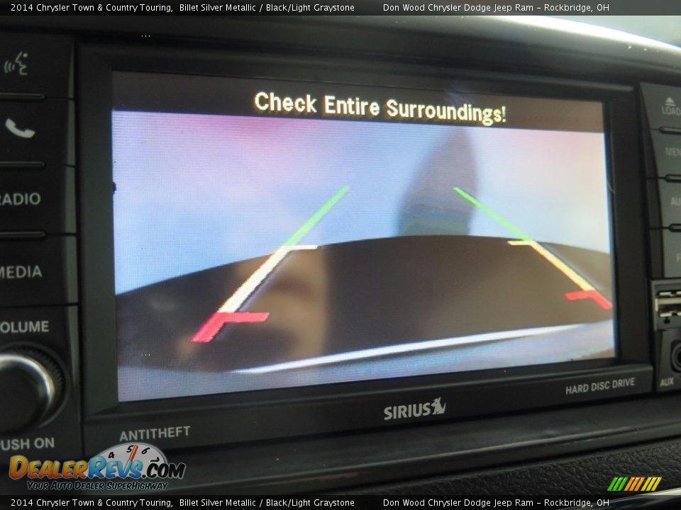 2014 Chrysler Town & Country Touring Billet Silver Metallic / Black/Light Graystone Photo #33