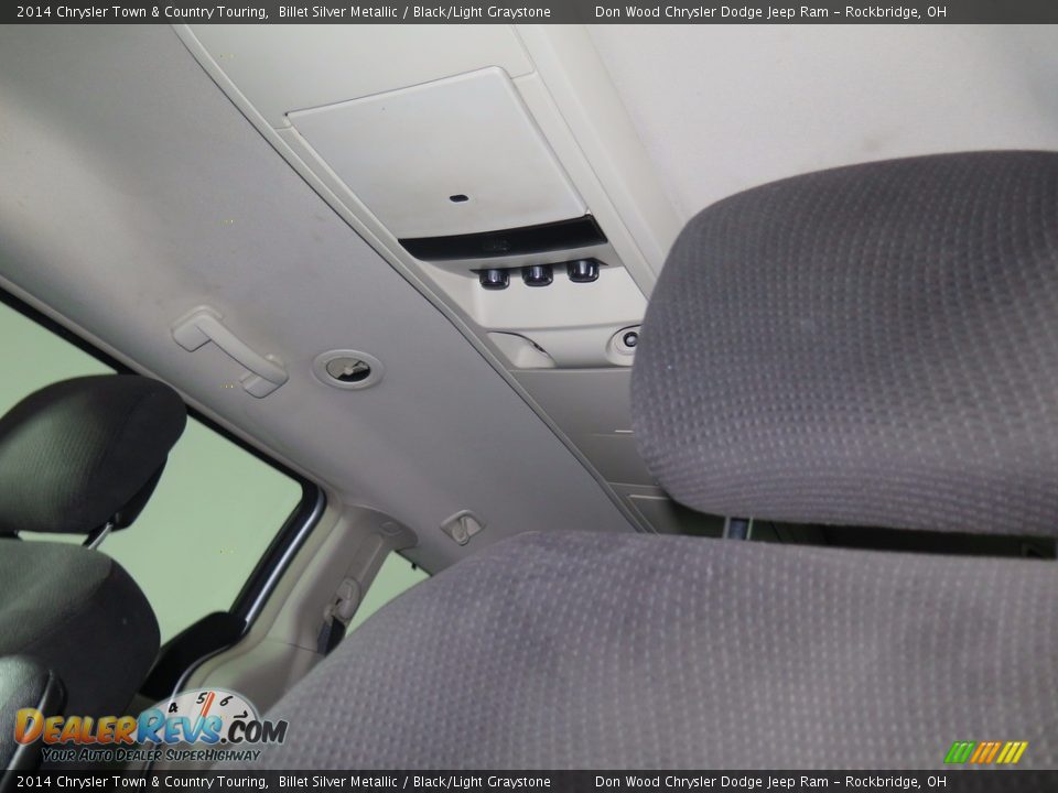 2014 Chrysler Town & Country Touring Billet Silver Metallic / Black/Light Graystone Photo #34