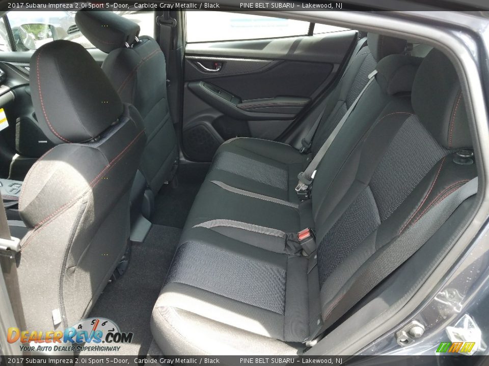 2017 Subaru Impreza 2.0i Sport 5-Door Carbide Gray Metallic / Black Photo #6