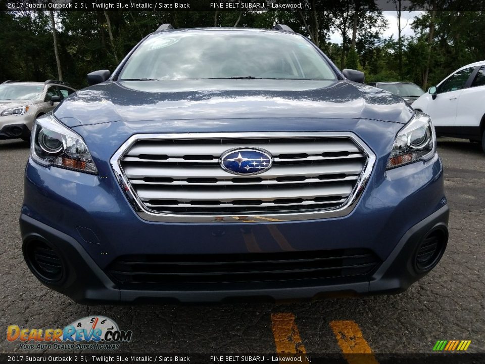 2017 Subaru Outback 2.5i Twilight Blue Metallic / Slate Black Photo #2
