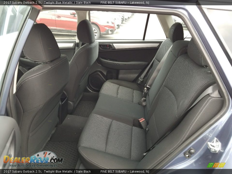 2017 Subaru Outback 2.5i Twilight Blue Metallic / Slate Black Photo #6
