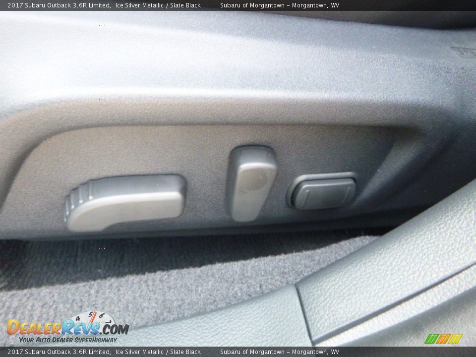 2017 Subaru Outback 3.6R Limited Ice Silver Metallic / Slate Black Photo #9