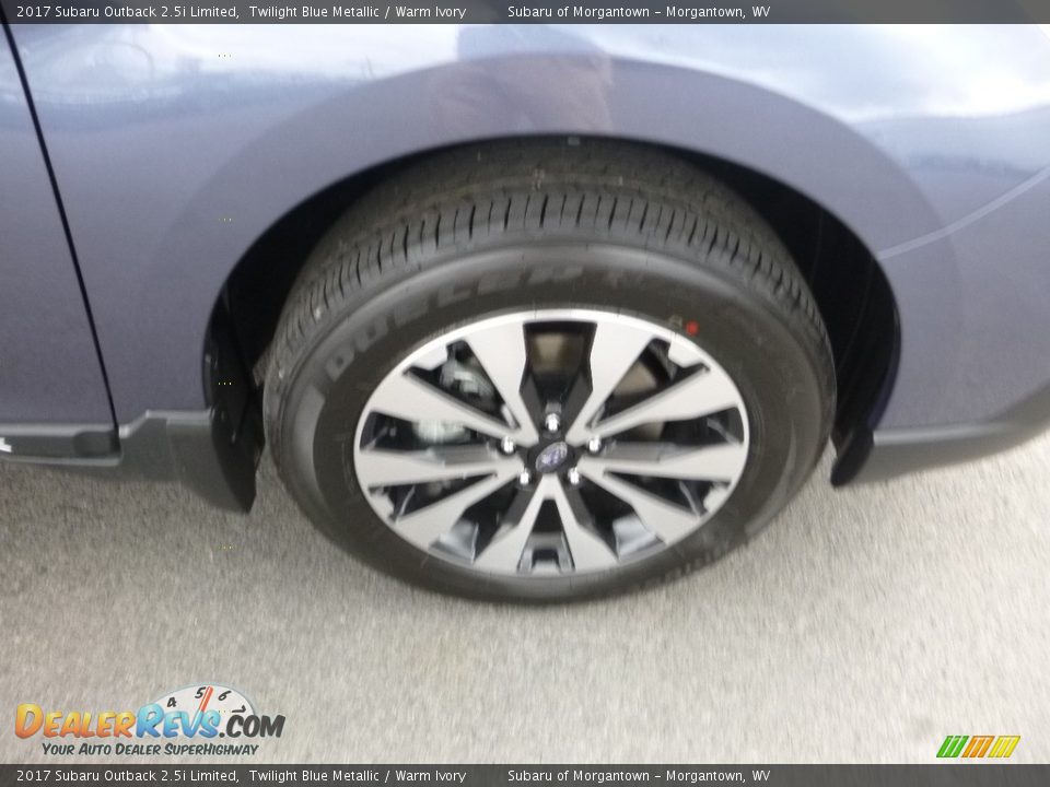 2017 Subaru Outback 2.5i Limited Twilight Blue Metallic / Warm Ivory Photo #2