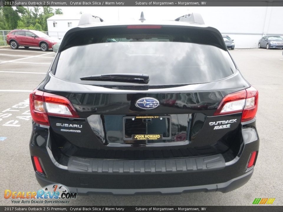 2017 Subaru Outback 2.5i Premium Crystal Black Silica / Warm Ivory Photo #9