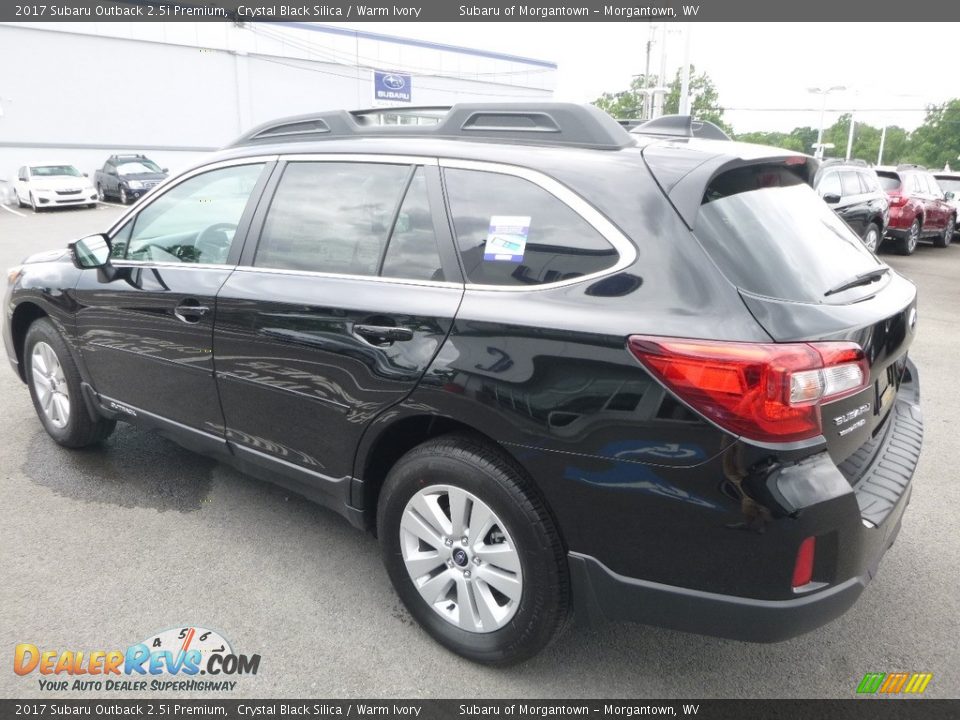 2017 Subaru Outback 2.5i Premium Crystal Black Silica / Warm Ivory Photo #10