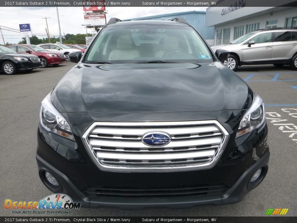 2017 Subaru Outback 2.5i Premium Crystal Black Silica / Warm Ivory Photo #13