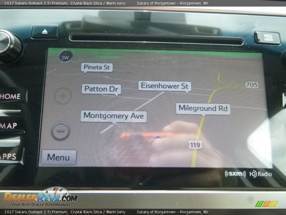 2017 Subaru Outback 2.5i Premium Crystal Black Silica / Warm Ivory Photo #19