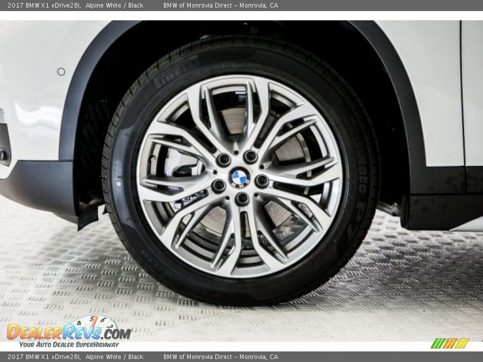 2017 BMW X1 xDrive28i Alpine White / Black Photo #9