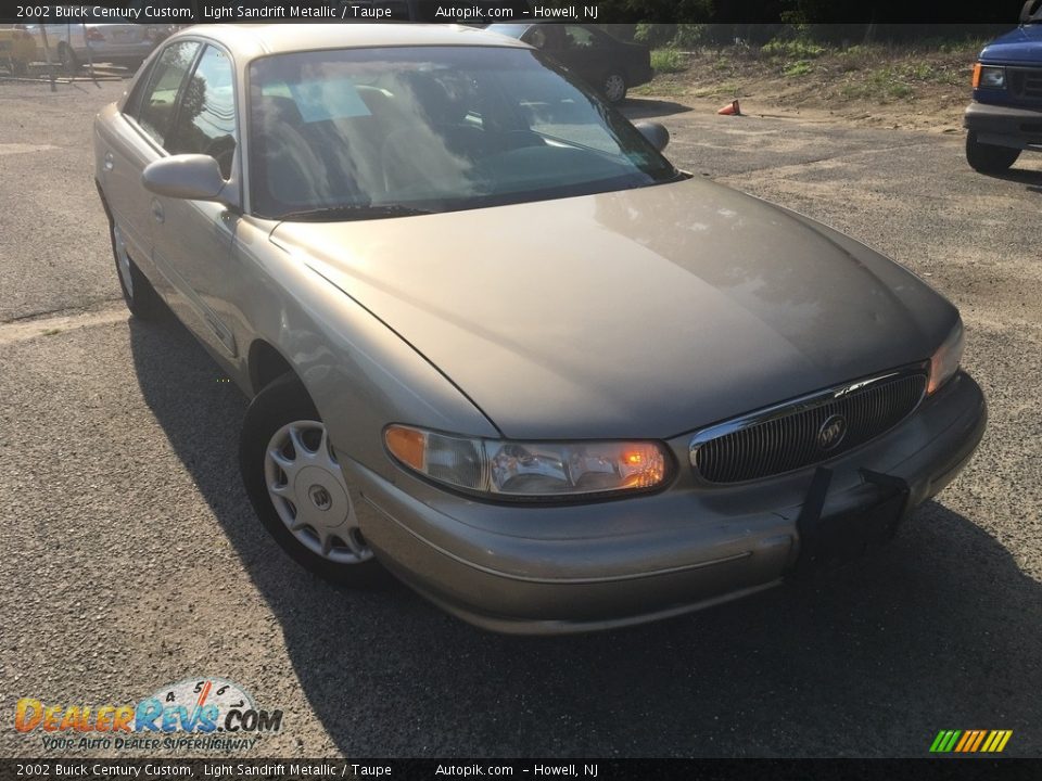 2002 Buick Century Custom Light Sandrift Metallic / Taupe Photo #1