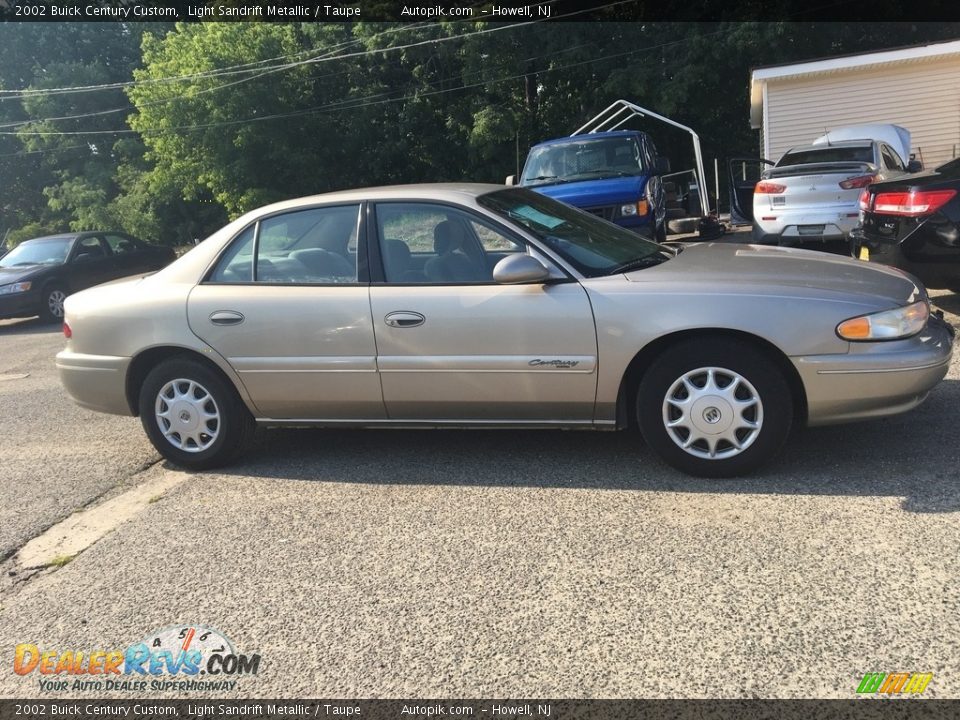 2002 Buick Century Custom Light Sandrift Metallic / Taupe Photo #2
