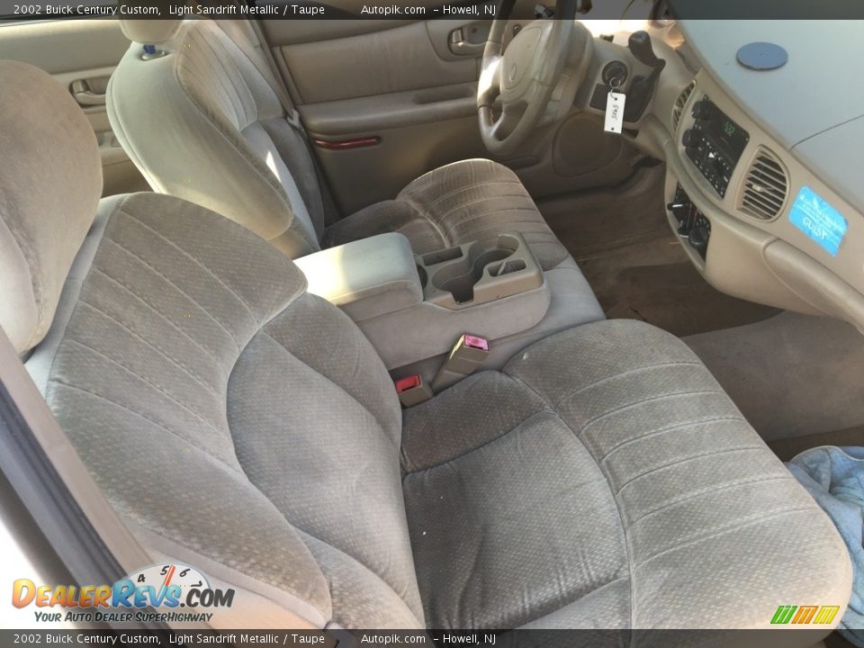 2002 Buick Century Custom Light Sandrift Metallic / Taupe Photo #3