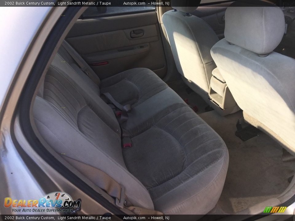2002 Buick Century Custom Light Sandrift Metallic / Taupe Photo #4