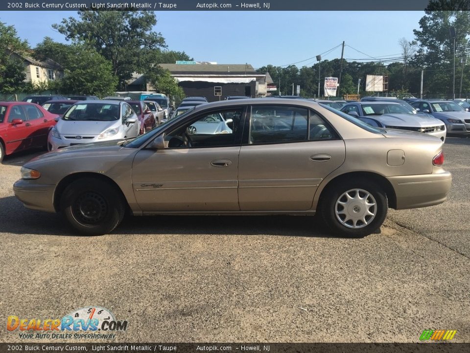 2002 Buick Century Custom Light Sandrift Metallic / Taupe Photo #8