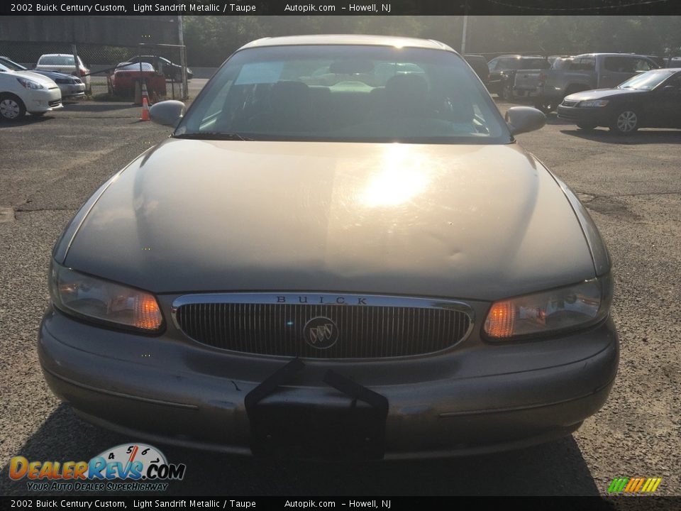 2002 Buick Century Custom Light Sandrift Metallic / Taupe Photo #12