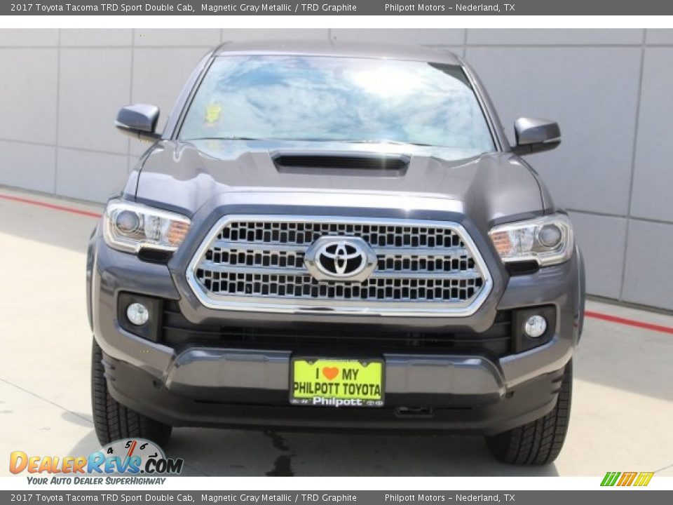 2017 Toyota Tacoma TRD Sport Double Cab Magnetic Gray Metallic / TRD Graphite Photo #2