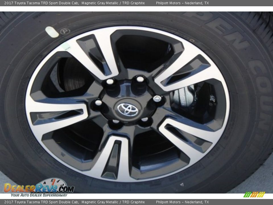 2017 Toyota Tacoma TRD Sport Double Cab Magnetic Gray Metallic / TRD Graphite Photo #4