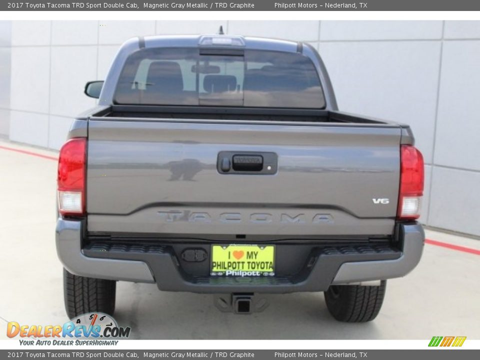 2017 Toyota Tacoma TRD Sport Double Cab Magnetic Gray Metallic / TRD Graphite Photo #6