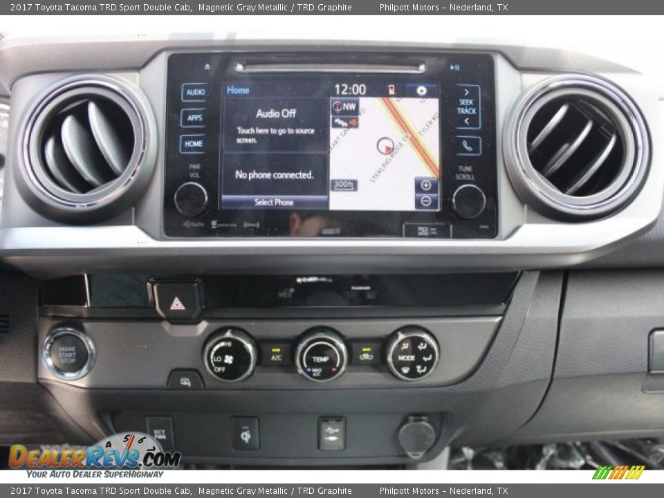 2017 Toyota Tacoma TRD Sport Double Cab Magnetic Gray Metallic / TRD Graphite Photo #13