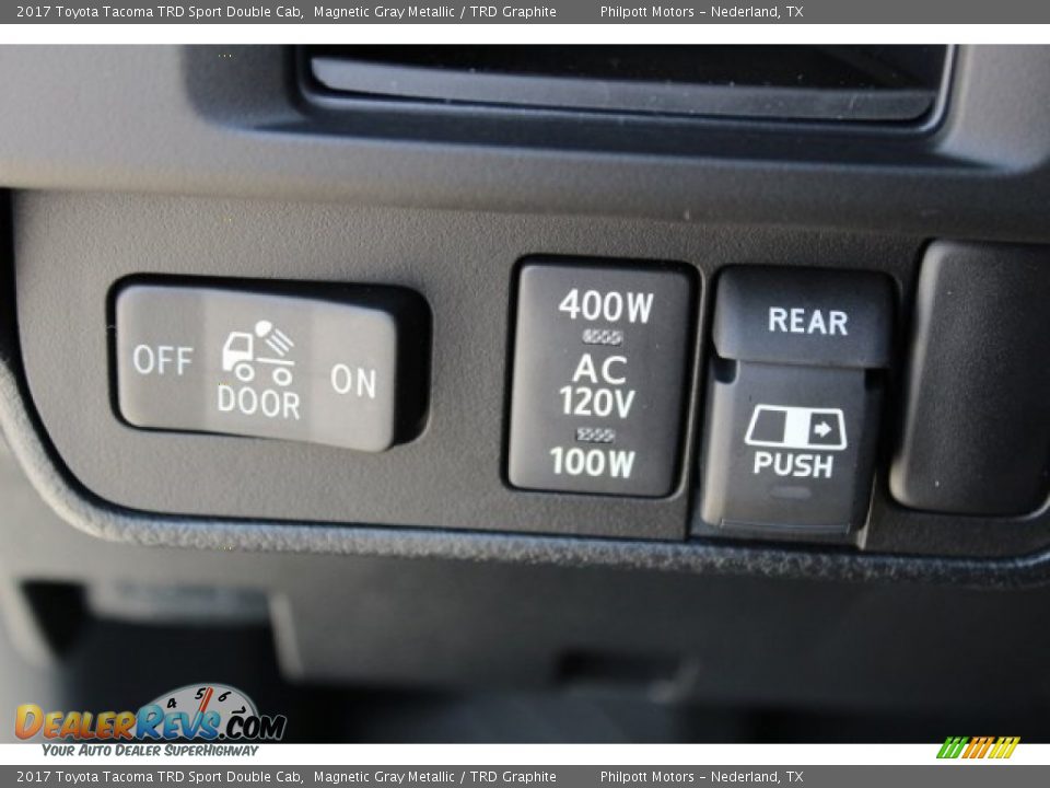 2017 Toyota Tacoma TRD Sport Double Cab Magnetic Gray Metallic / TRD Graphite Photo #18
