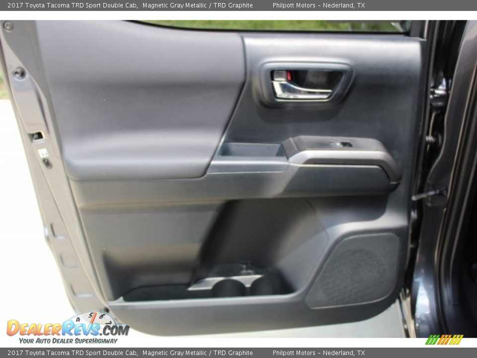 2017 Toyota Tacoma TRD Sport Double Cab Magnetic Gray Metallic / TRD Graphite Photo #19