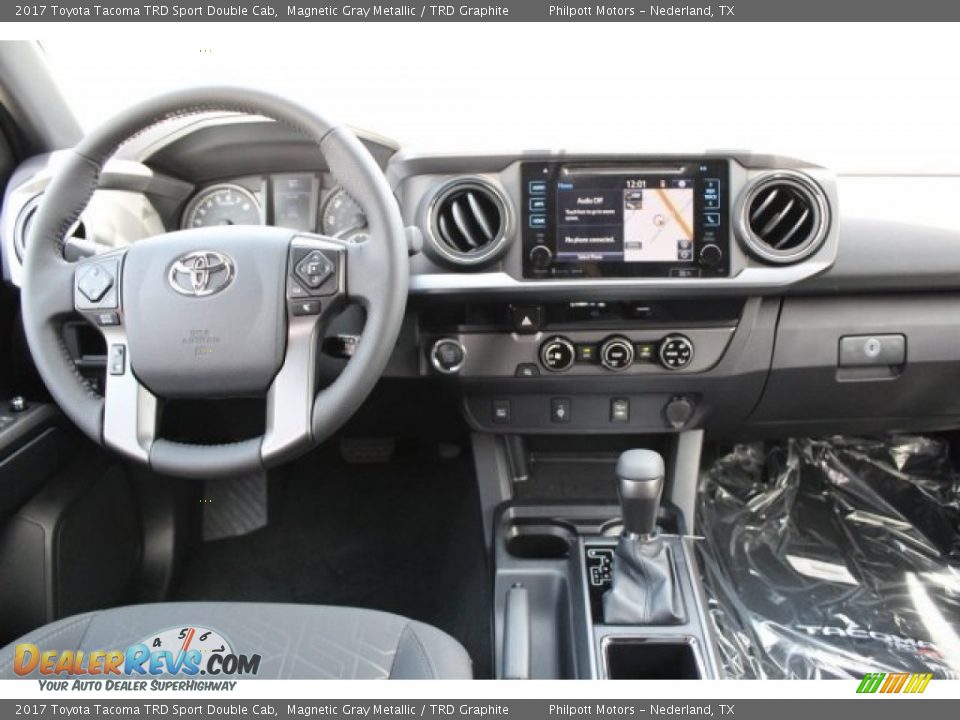 2017 Toyota Tacoma TRD Sport Double Cab Magnetic Gray Metallic / TRD Graphite Photo #21