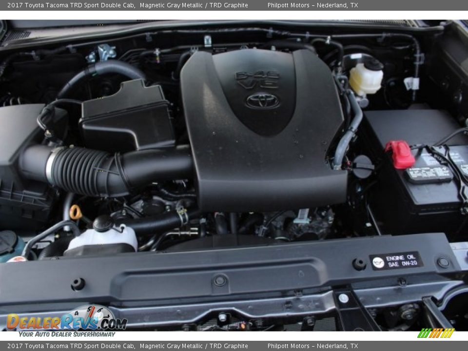 2017 Toyota Tacoma TRD Sport Double Cab Magnetic Gray Metallic / TRD Graphite Photo #24