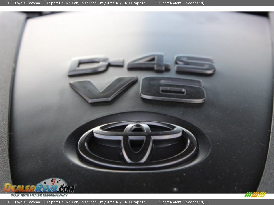 2017 Toyota Tacoma TRD Sport Double Cab Magnetic Gray Metallic / TRD Graphite Photo #25