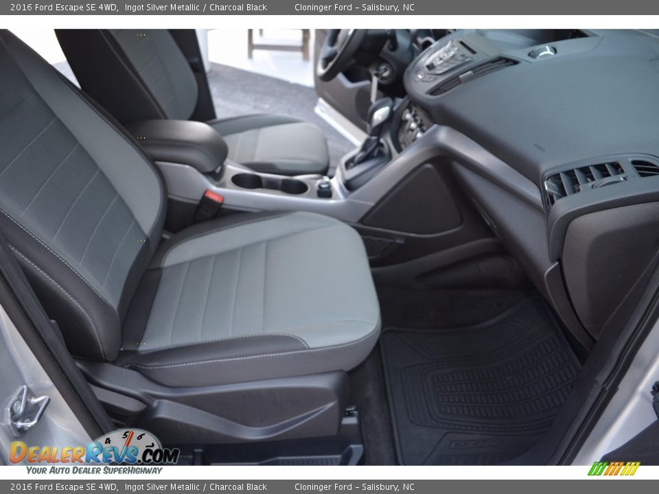 2016 Ford Escape SE 4WD Ingot Silver Metallic / Charcoal Black Photo #15