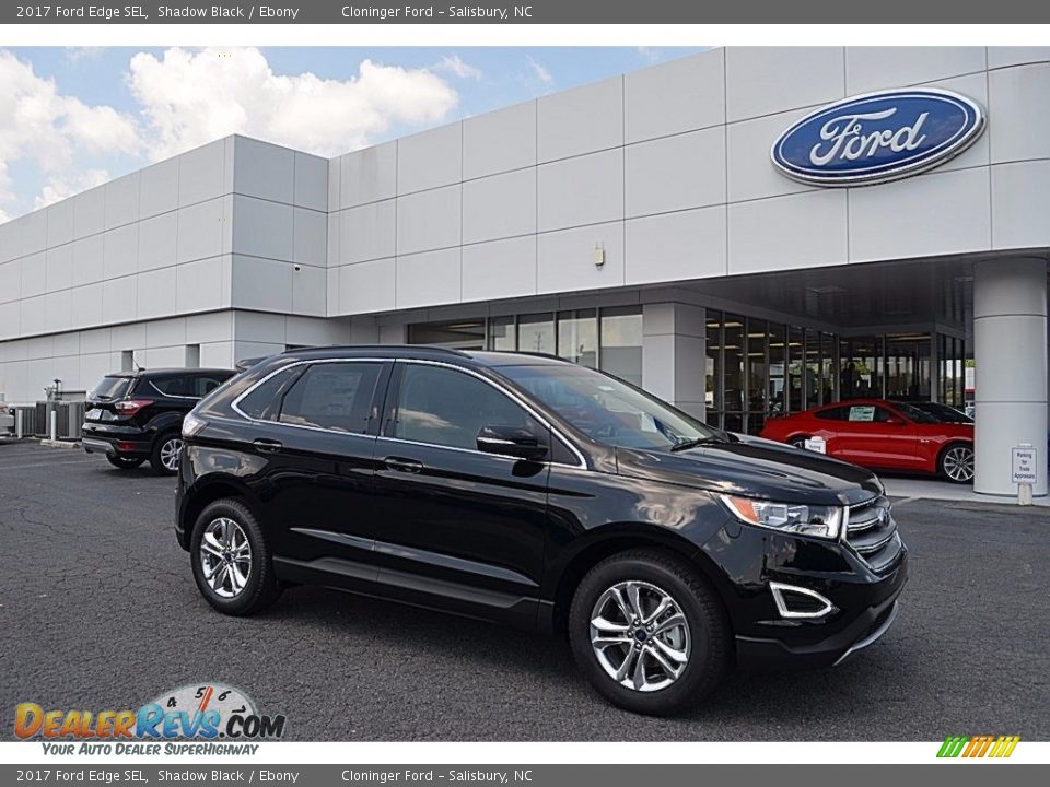 2017 Ford Edge SEL Shadow Black / Ebony Photo #1