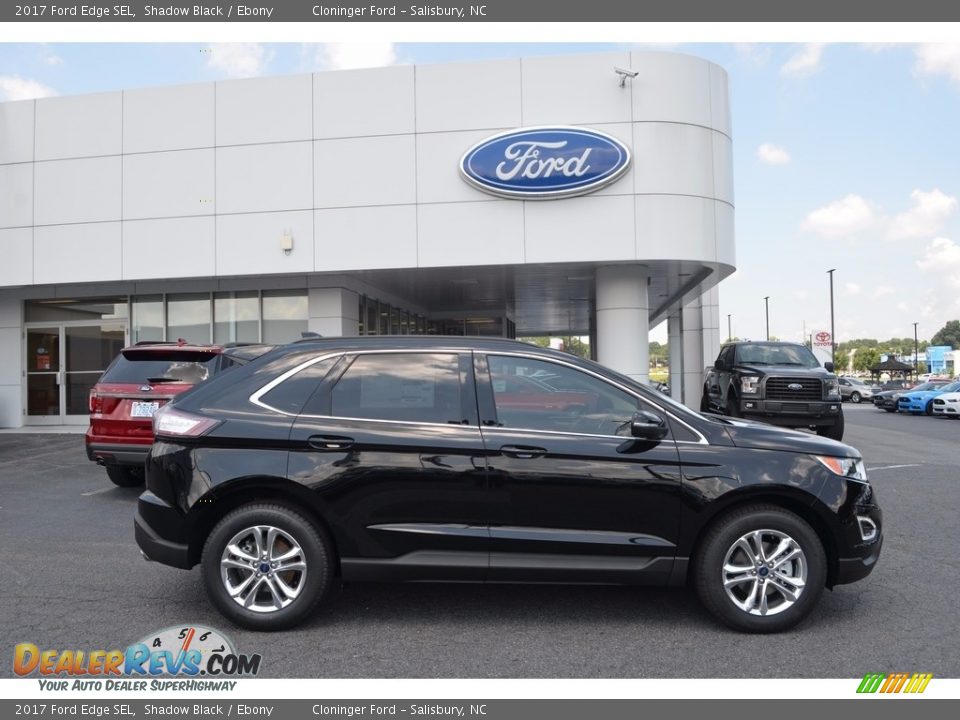 2017 Ford Edge SEL Shadow Black / Ebony Photo #2