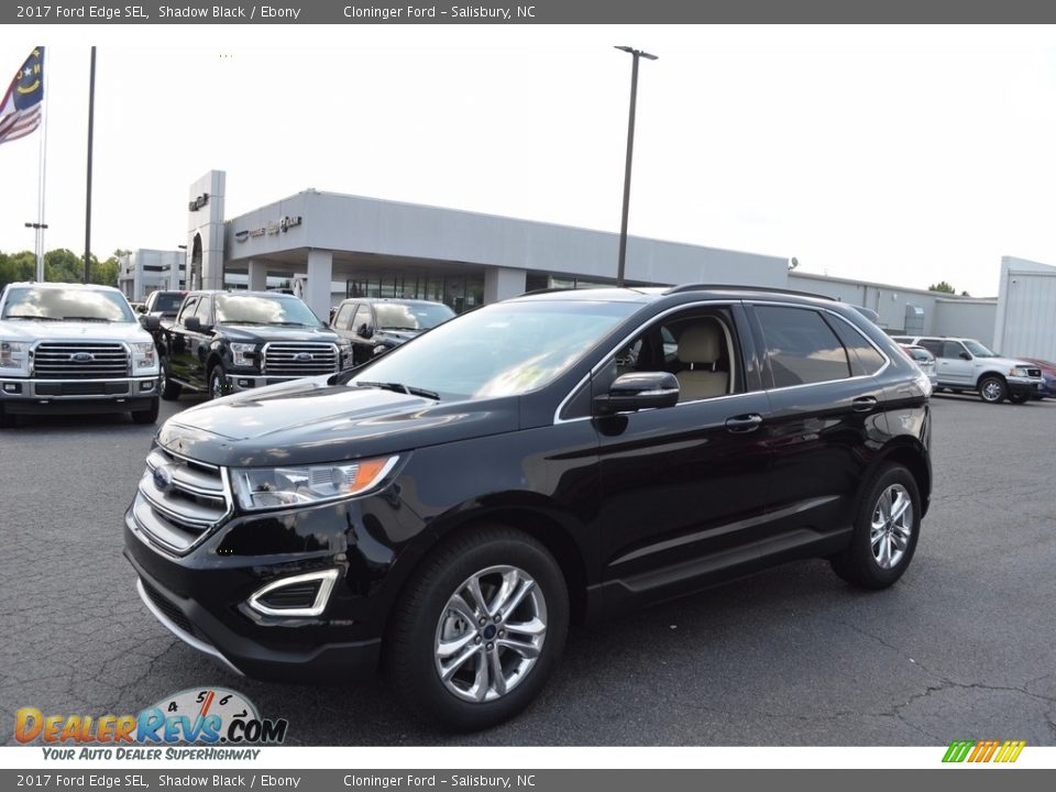 2017 Ford Edge SEL Shadow Black / Ebony Photo #3