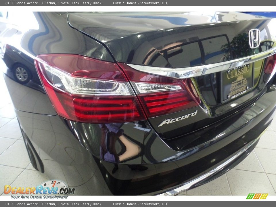 2017 Honda Accord EX Sedan Crystal Black Pearl / Black Photo #3