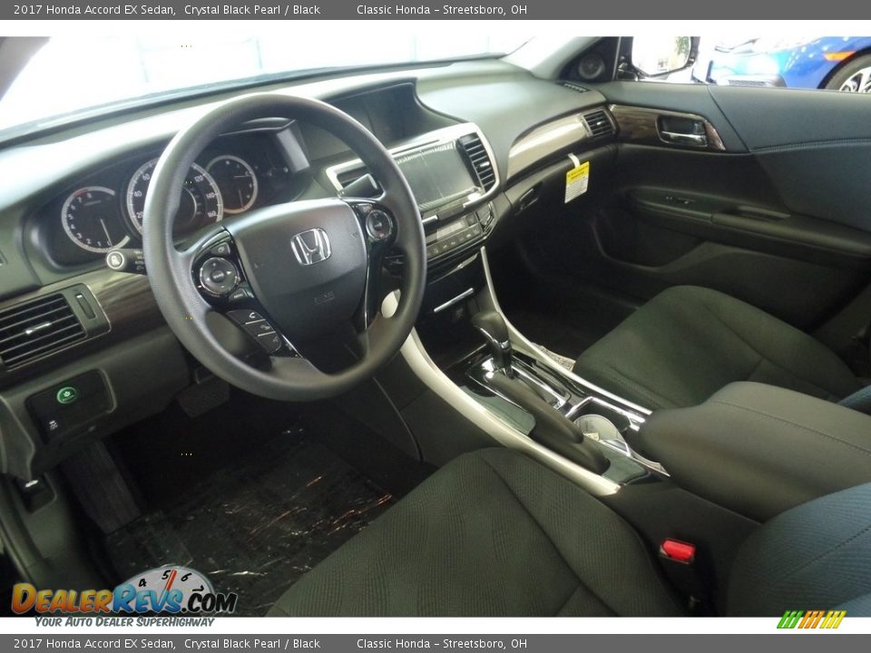 2017 Honda Accord EX Sedan Crystal Black Pearl / Black Photo #5