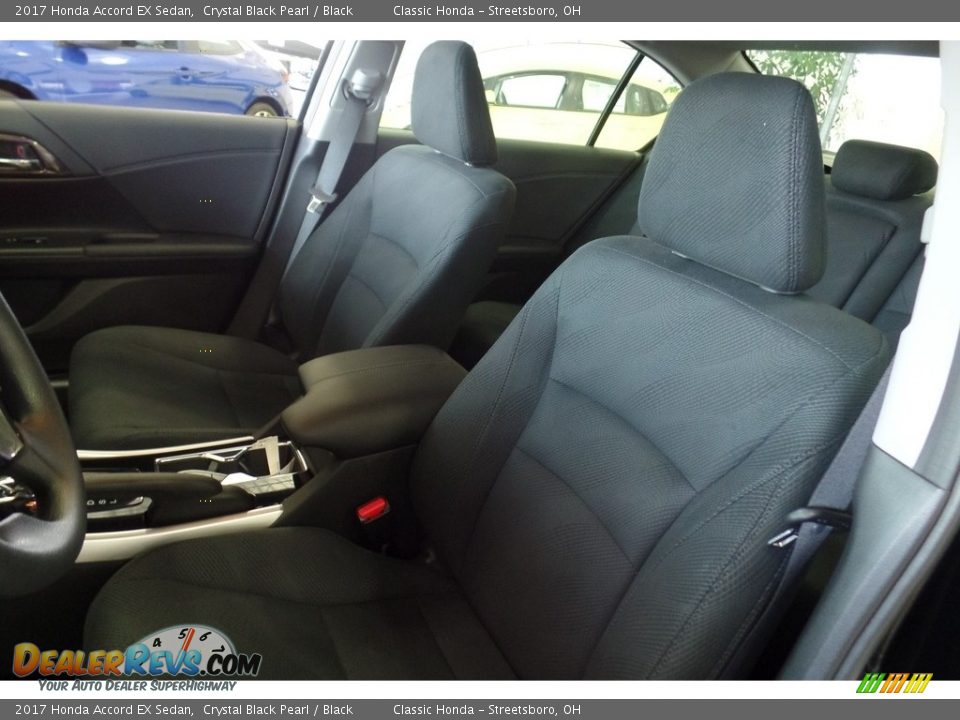 2017 Honda Accord EX Sedan Crystal Black Pearl / Black Photo #6