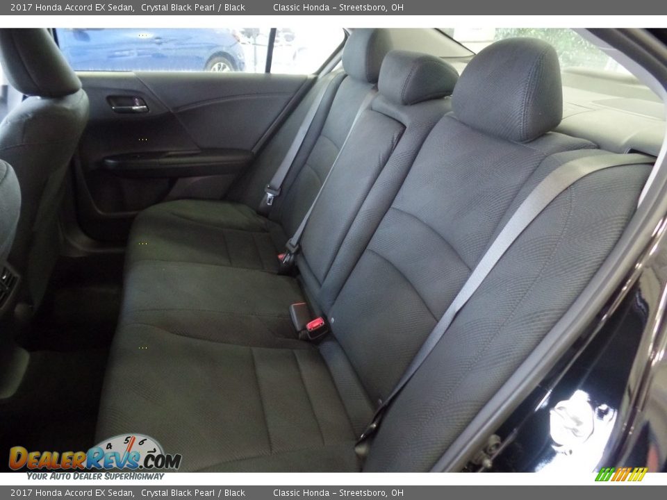 2017 Honda Accord EX Sedan Crystal Black Pearl / Black Photo #7