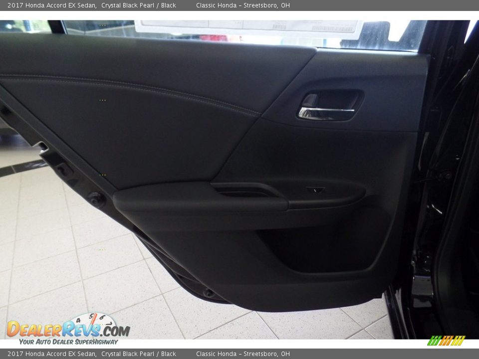 2017 Honda Accord EX Sedan Crystal Black Pearl / Black Photo #9