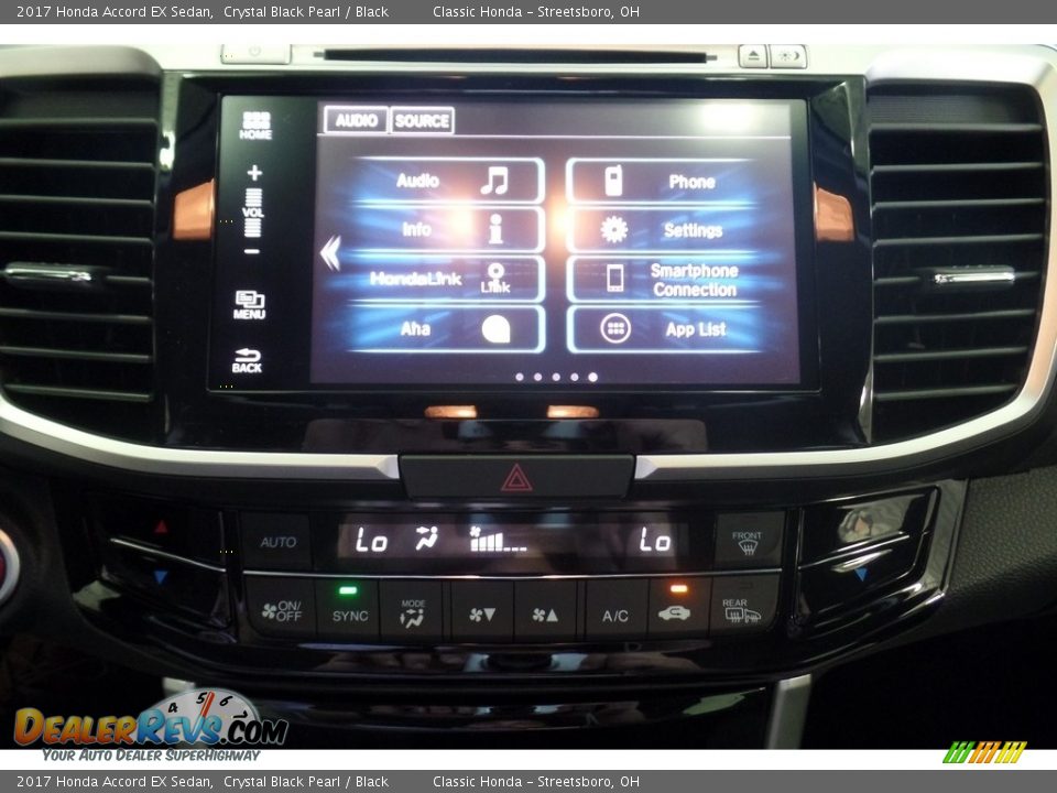 2017 Honda Accord EX Sedan Crystal Black Pearl / Black Photo #11