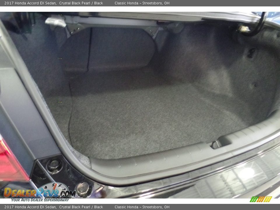 2017 Honda Accord EX Sedan Crystal Black Pearl / Black Photo #12