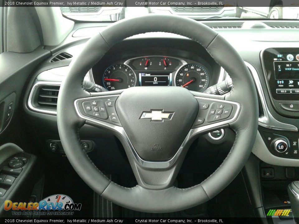 2018 Chevrolet Equinox Premier Steering Wheel Photo #14