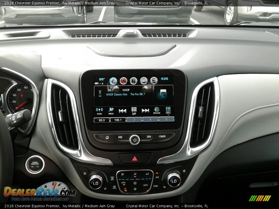 2018 Chevrolet Equinox Premier Ivy Metallic / Medium Ash Gray Photo #15