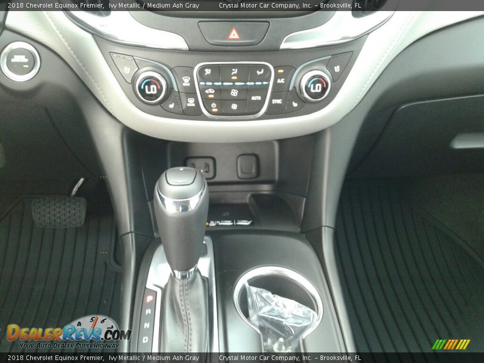 2018 Chevrolet Equinox Premier Ivy Metallic / Medium Ash Gray Photo #16