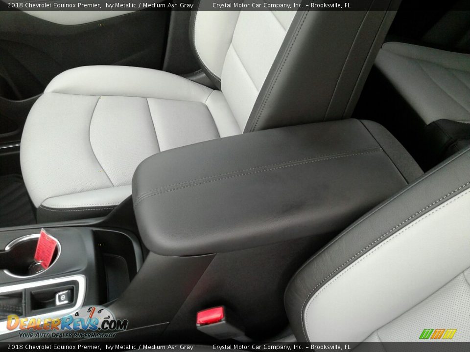 2018 Chevrolet Equinox Premier Ivy Metallic / Medium Ash Gray Photo #18