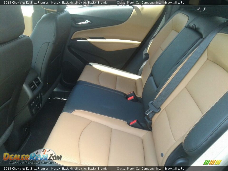 2018 Chevrolet Equinox Premier Mosaic Black Metallic / Jet Black/­Brandy Photo #10