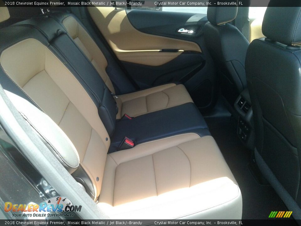 2018 Chevrolet Equinox Premier Mosaic Black Metallic / Jet Black/­Brandy Photo #11