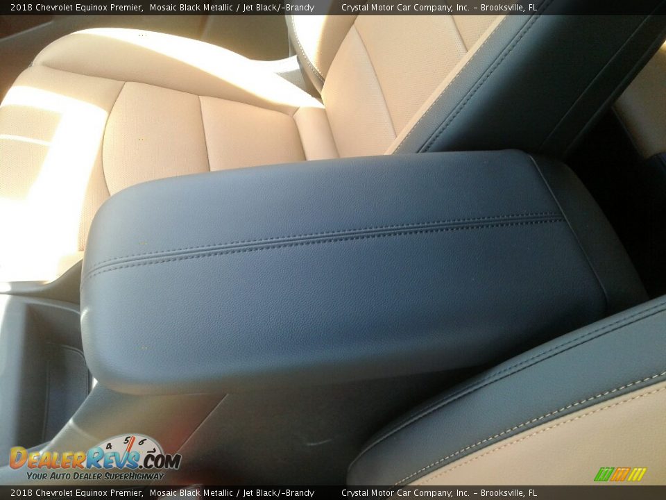 2018 Chevrolet Equinox Premier Mosaic Black Metallic / Jet Black/­Brandy Photo #17
